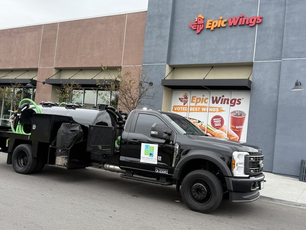 San Bernardino Grease Company Service Vehicle